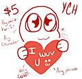 V-Day Sticker [YCH/OPEN]