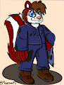 Skunk Mechanic by PhaazeWulf2