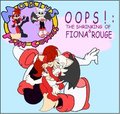 THE SHRINKING OF FIONA AND ROUGE PAGE 1 by DARKZADAR