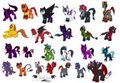 ALL the Ponified OCs