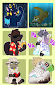 Multi-sona Comission! - For Anny on TG by Splashasaurus