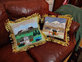 Location piecework pillows