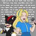 Maria and Shadow rocking