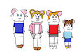 Anthro Ham Ham Girls