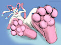 Sylveon's greeting by HammerTannerGone