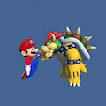 Bowser beats Mario by human42069