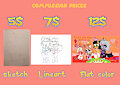 (Comms Open 3/4) Price List