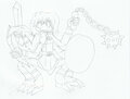 Unfinished Concept Sketch art of Argo
