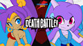 DEATH BATTLE - Shantae VS Sash Lilac by Minochu96