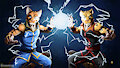 Kay and Tay dual combo attack