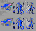 Doran Eirok anthro refsheet 2023 edition by Doran