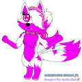[JewelPets] Maxim Pink Diamond Wolf [SaberTooth3]