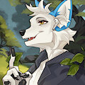“in the leaves” By TenebrisCorvus by WolfSkoll