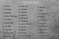 Traumatober - traumas Drawing Prompts