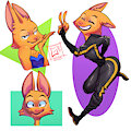 Diane Foxington (COMMISSIONS OPEN) by Gartt