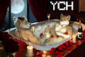 REMINDER YCH | Pixel valentine's day bath gif by AnastasRadonski