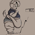 Eager young gainer by HeftyCoby