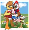 Neopolitan Ice Cream Sharing -By NazzNikoNanuke-