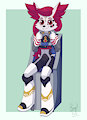 Kimiko Is Strapped In! (Commission)