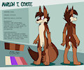 [C] Marlon T. Coyote - ref sheet
