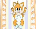 Tails after a Fresh Diaper Change :3