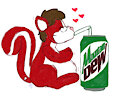 [Old Gift Art] Mountain Dew Love by Popalopolis by sirkain