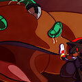 The Hedgehog and the Lizard by ArtsyPuppy