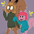 Saddie and Nutasha by ConoStudios