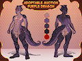 Adoptable Auction The Purple Dragon