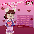 February Wing-It Commissions (CLOSED)