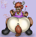 Greedy Moose by TheRedSkunk
