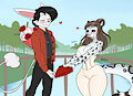 Kitty Couple by Luhyzi