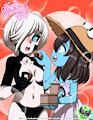 OCs - Eleanora and Lain - Valentine Chocolate