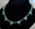 Silver and Green Tripple Point Byzantine - For Sale