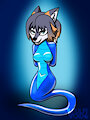 Heather in a Snake suit