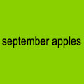 September Apples by OfficialDJUK