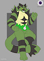 Green Flame Incineroar Adopt-OPEN by ChaosEye