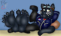 Mike Kickin Back by TheRedSkunk
