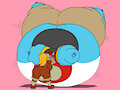 Goombella Birthday Puff Kiss