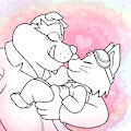 Valentine for Yakkers: Spitz and Dribble by Nishi