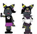 Umbreon Goth Becomes A Sailor Guardian