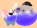 Swelling together by Nyuu2007