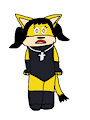 Honey In Black Leotard And Cross Necklace