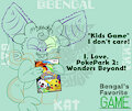 Bengal's Favorite Everything: 'Game' (9/???)