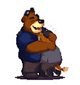 R.J. and Ott Fanart by Nana Dragon