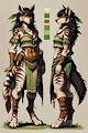 Asiy the Mightyena by scorpianpp