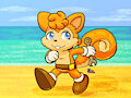 Skippy the flying squirrel