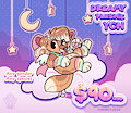⋆｡ ﾟAnimated Dreamy Plushie YCH ﾟ｡⋆