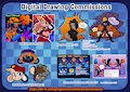 GingerMcFuzzleTon Commissions Sheet 2025 (Open) by GingerMcFuzzleton