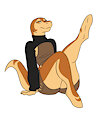 Lil' Sit by FossilArt